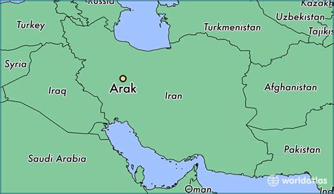 Where is Arak, Iran? / Arak, Markazi Map - WorldAtlas.com