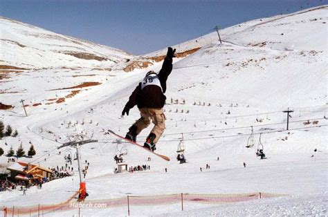 Lebanon Photos 11 Snow Skiing in Farayya