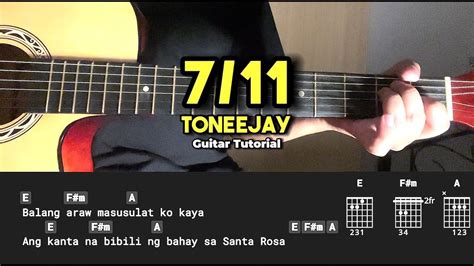 7/11 - Toneejay | Easy Guitar Chords Tutorial For Beginners | 3 CHORDS ONLY! #guitarlessons ...