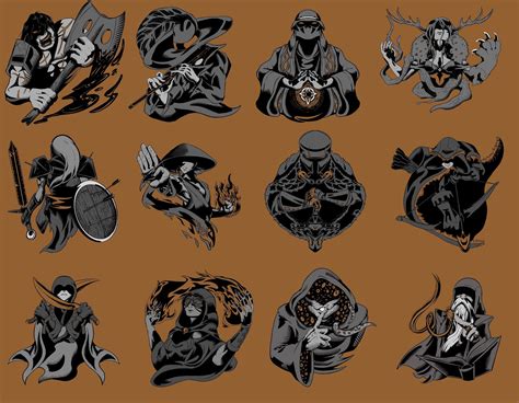 ArtStation - Dungeons and Dragons Class icons