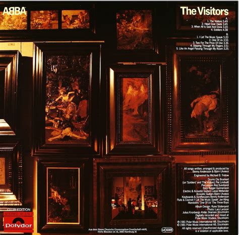 ABBA. The Visitors – Bertelsmann Vinyl Collection