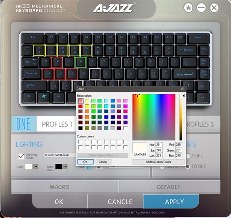 Review - AJAZZ AK33 RGB Mechanical Keyboard - Back2Gaming