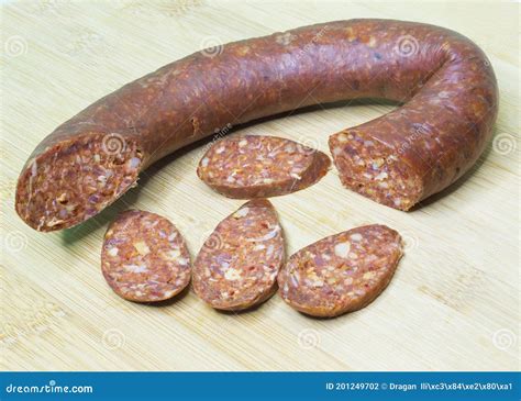 Sujuk or Sucuk - a Dry, Spicy and Fermented Sausage Made of Ground Meat ...