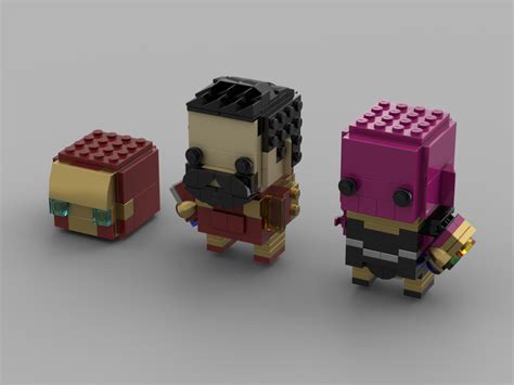 LEGO MOC Endgame Final battle BrickHEADZ by DoctorY | Rebrickable - Build with LEGO