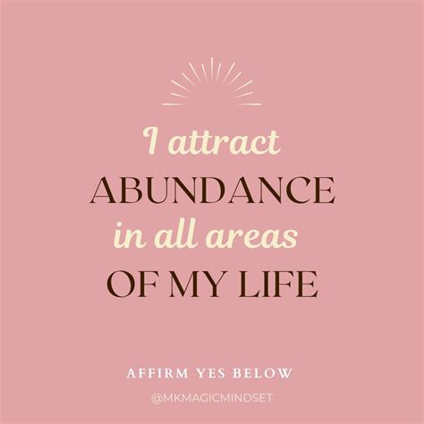 I Attract Abundance | Manifestation affirmations, Gratitude ...