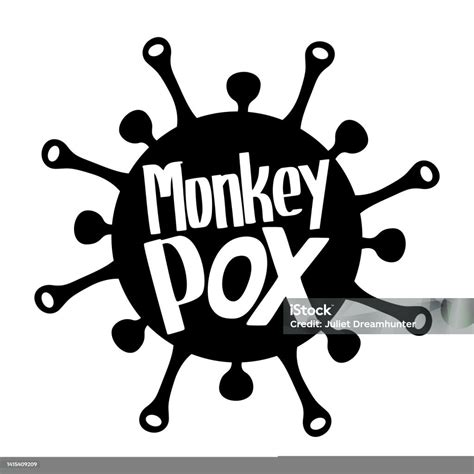 Monkeypox Cell Virus Icon Health Monkey Pox Emergency Viral Dangerous Smallpox Infection Medical ...