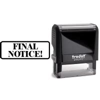 Final Notice Stamp - Simply Stamps