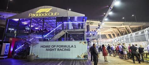 2022 Paddock Club Singapore Grand Prix F1 Tickets, Tickets & Vouchers ...