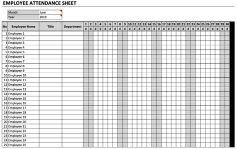 Catch Work Tracker Attendance Calendar Excel 2020 | Calendar Printables ...