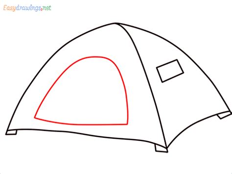 How To Draw A Tent Step by Step - [6 Easy Phase]