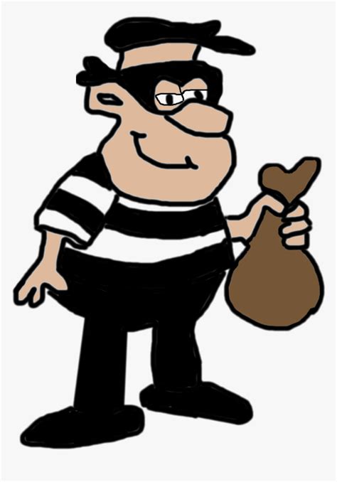 Criminal Drawing Cartoon - Animated Criminal Png, Transparent Png , Transparent Png Image - PNGitem