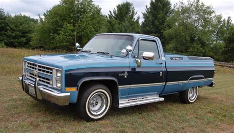 Chevy Obsession of the Week: Custom Silverado: The '80s Lead Sled ...