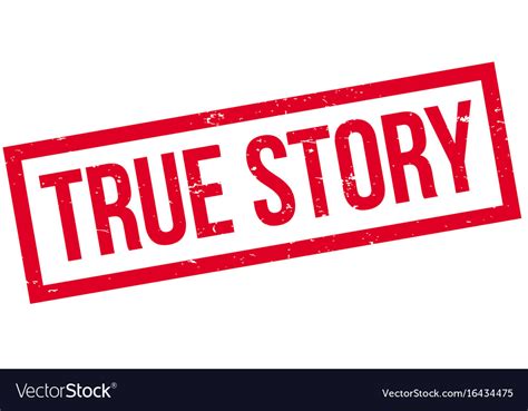 True story rubber stamp Royalty Free Vector Image