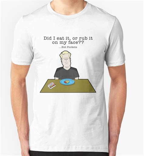 "Jim Gaffigan Loves Hot Pockets" T-Shirts & Hoodies by TheDorkKnight | Redbubble