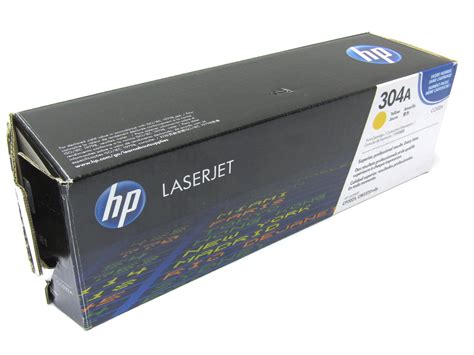 New Open Box HP 304A (CC532A) Yellow Toner Cartridge LASERJET CP2025 CM2320 mfp 883585301515 | eBay