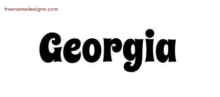 georgia Archives - Free Name Designs