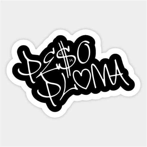 Peso Pluma - Peso Pluma Logo - Sticker | TeePublic