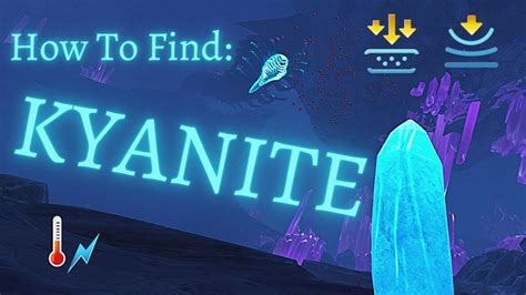 How To Find KYANITE || Subnautica Below Zero - YouTube