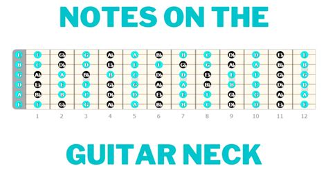 Learn The Notes on The Guitar Neck (Step-by-Step Guide) - Guitarfluence