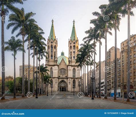 Se Cathedral - Sao Paulo, Brazil Stock Image - Image of paulo, history ...