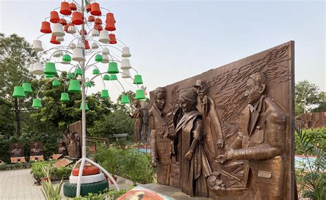 In Pics: Delhi's Third Waste-To-Art Park Named Shaheedi Park