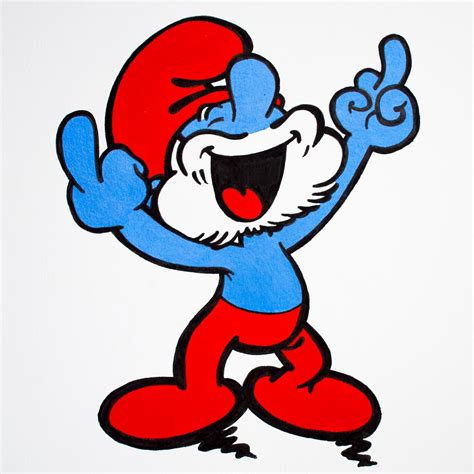 papa smurf clipart 10 free Cliparts | Download images on Clipground 2024