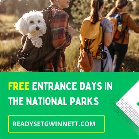 Free Entrance Days in the National Parks - Ready Set Gwinnett