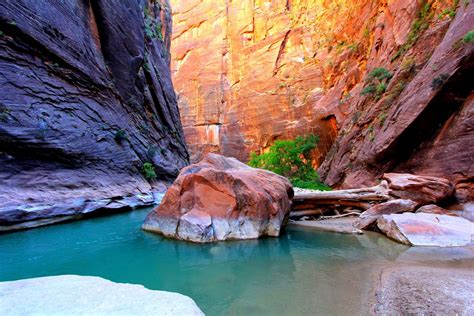 The Narrows, Zion National Park [3456 x 2304] [OC] : EarthPorn