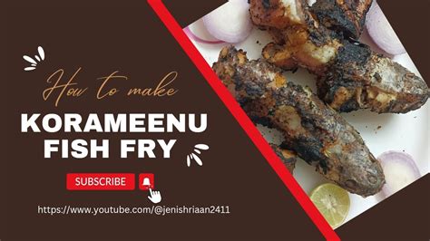 Korameenu fish fry #fishfry #homefood #viralvideos #trendingvideo # ...