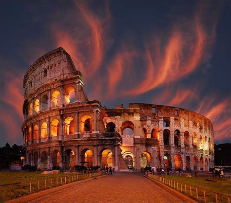 The Coliseum in Rome - the Holy Spirit still hovers over the souls of ...