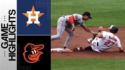 Astros vs. Orioles Game Highlights (8/10/23) | MLB Highlights - YouTube