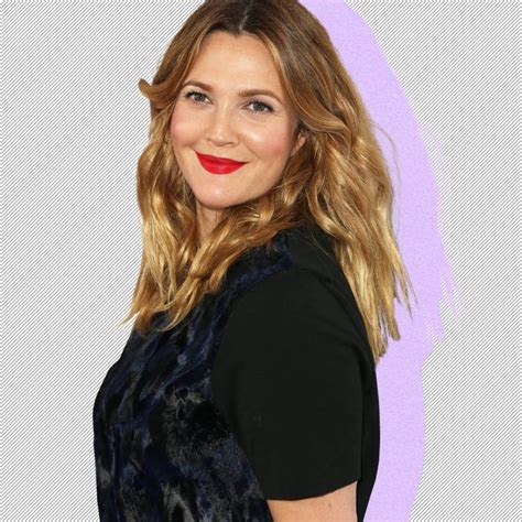 Download Drew Barrymore Red Lipstick Wallpaper | Wallpapers.com