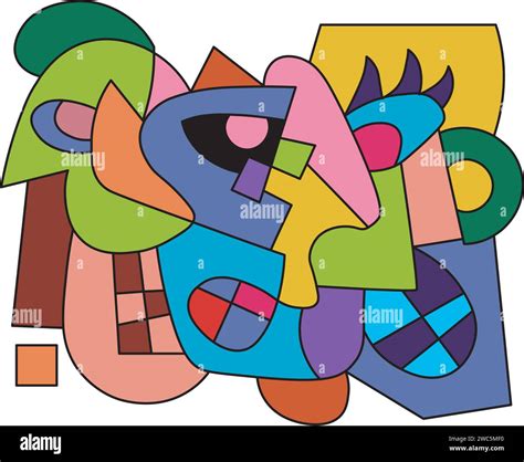 colorful abstract art Stock Vector Image & Art - Alamy