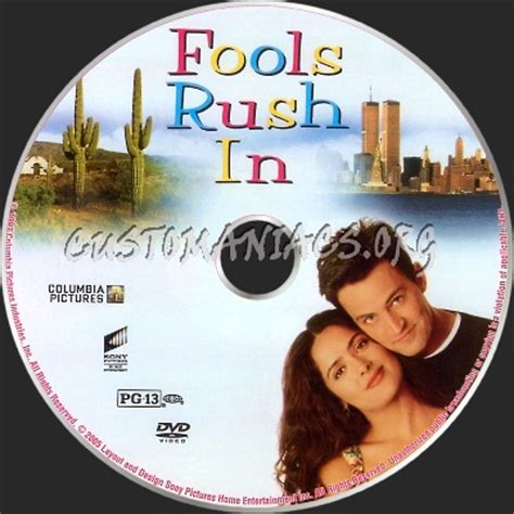 Fools Rush In dvd label - DVD Covers & Labels by Customaniacs, id: 149566 free download highres ...