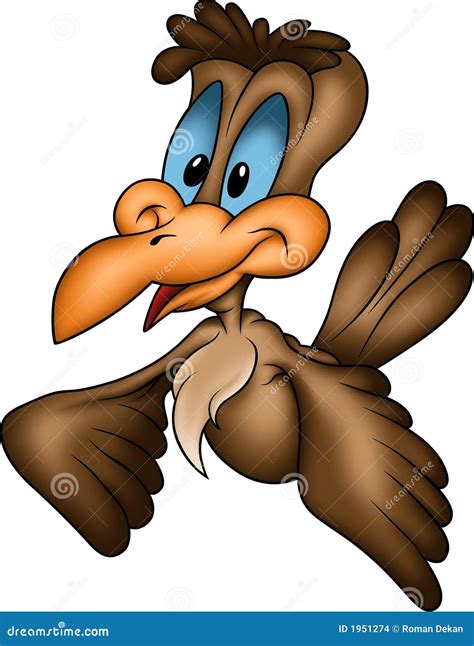 Cuckoo Brown Royalty-Free Cartoon | CartoonDealer.com #1951274