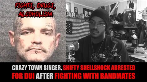 Crazy Town Singer Shifty Shellshock Arrested For DUI - YouTube