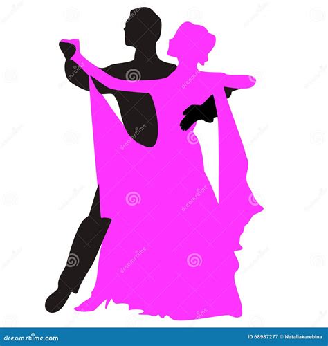 Silhouettes People Dancing Waltz Stock Illustrations – 160 Silhouettes People Dancing Waltz ...