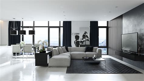 30 Black & White Living Rooms That Work Their Monochrome Magic