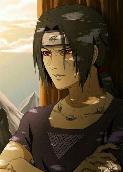 Itachi Uchiha beautiful Fanart ️ ️ ️ | Itachi uchiha art, Itachi ...