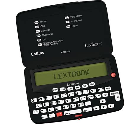 Buy LEXIBOOK Collins Crossword Solver | Free Delivery | Currys