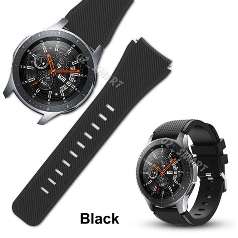 Samsung Galaxy Watch 46mm Fashion Sports Silicone Strap Replacement ...