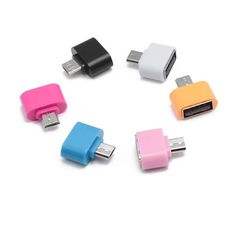 1pc / 2pcs Micro USB to USB Converter Mini OTG Cable USB OTG Adapter ...