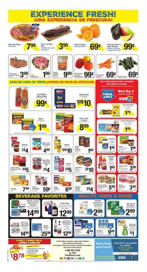 Food 4 Less Weekly Ad Dec 04 – Dec 10, 2019