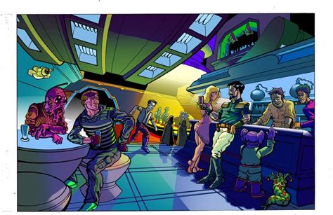 Star Wars Bar Scene Analogous by shockwave-b2635488 on deviantART | Bar scene, Star wars, Scene