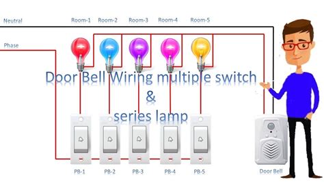 Calling Bell Switch Connection Diagram