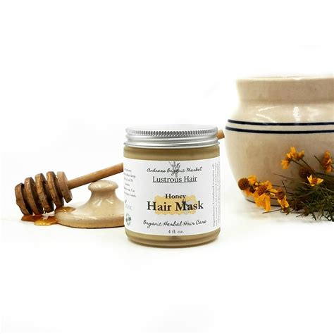 Organic Honey Hair Mask Deep Conditioner With Honey and Argan - Etsy