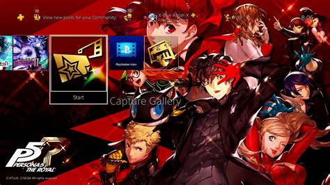 PERSONA 5 ROYAL PSN PS4 THEME!! - YouTube