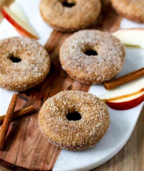 Vegan Apple Cider Doughnuts | Fall vegan recipes, Vegan fall dessert, Apple cider donuts