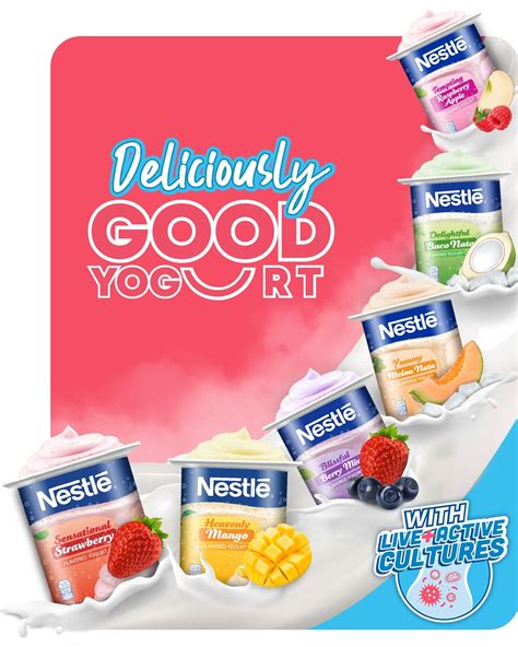 Nestlé Yogurt - A delightfully new look, the same...