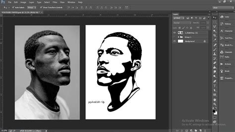 Tracing image into Vector Art (Adobe Illustrator) - YouTube